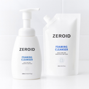 Zeroid Foaming Cleanser 240ml + 240ml refill